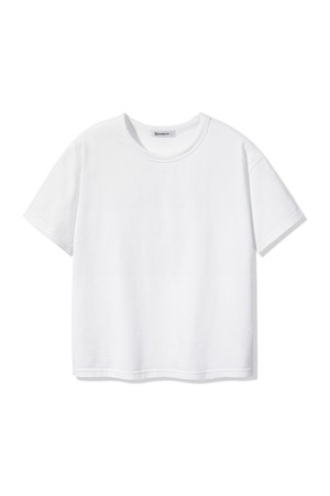 베이직 크롭 반팔티셔츠 AST3511 (3 COLOR)