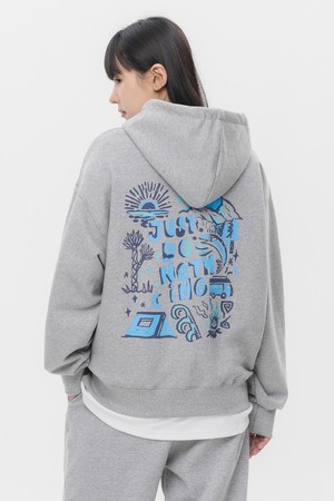 JUST DO NOTHING 오버핏 후드티 AVH261 (3 COLOR)