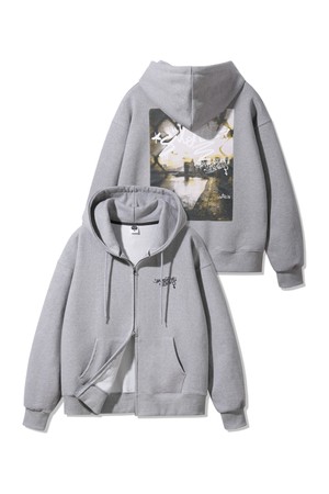 SILENCE 투웨이 오버핏 후드집업 AZH304 (2 COLOR)