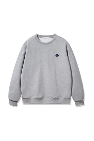DIA PATCH 스웨트셔츠 BK5962_멜란지그레이