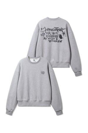 Appreciation 크롭 맨투맨 MAR312 (2 COLOR)