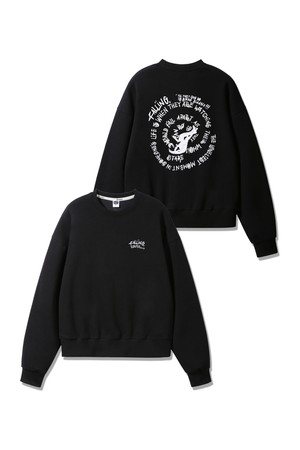 FALLING 크롭 레귤러핏 맨투맨 MAR317 (2 COLOR)