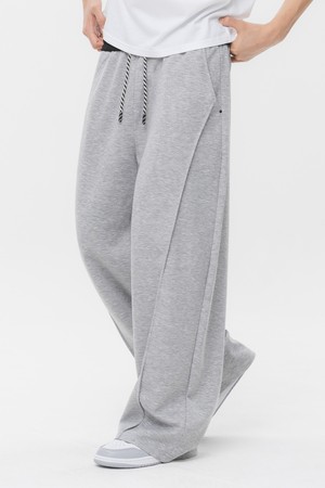 스트링 포인트 밴딩 컬러 스웨트 팬츠 DLX2942 (3 COLOR)