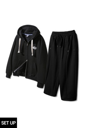 [SET] RITUAL 후드집업 벌룬 스웨트 팬츠 셋업