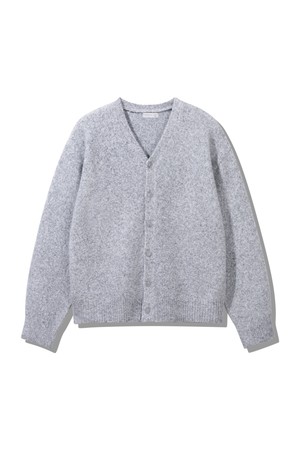 브이넥 니트 가디건 BK8942_그레이