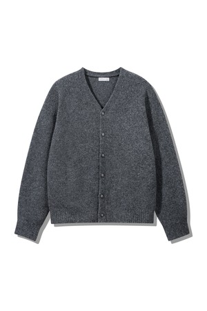 브이넥 니트 가디건 BK8942_차콜
