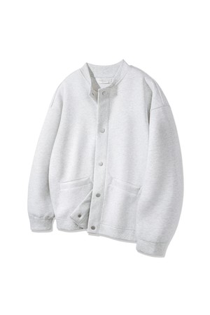 헤비웨이트 본딩 버튼 가디건 BK7835_오트밀