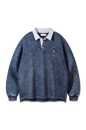 피그먼트 헤리티지 오버핏 카라티 BK7833_네이비