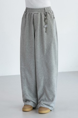 [DELUXE] 앨빈클로 커프 버튼 스웻 트레이닝 팬츠 DLX3110 (2COLOR)