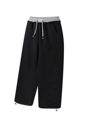 [DELUXE] 앨빈클로 밴드 배색 세미와이드 트레이닝 팬츠 DLX3111 (3COLOR)