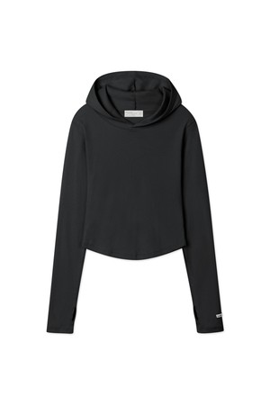 바켄 무지 핑거홀 슬림핏 후드티 BK4301 (4COLOR)