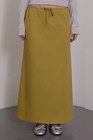 바켄 소프트 텐션 롱 스커트 BK4309 (4COLOR)