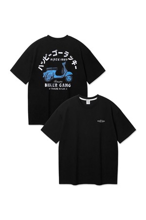 THE BIKER 반팔티셔츠 AST3614 (4COLOR)