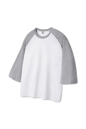 7부 무지 래글런 티셔츠 AVT954 (4COLOR)