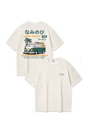CAMPER VAN 반팔티셔츠 AST3613 (4COLOR)