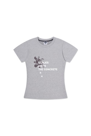 [우먼] 앨빈클로 CONCRETE 세미크롭 반팔티 AST3701 (3COLOR)