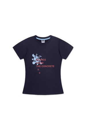 [우먼] 앨빈클로 CONCRETE 세미크롭 반팔티 AST3701 (3COLOR)