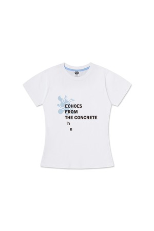 [우먼] 앨빈클로 CONCRETE 세미크롭 반팔티 AST3701 (3COLOR)
