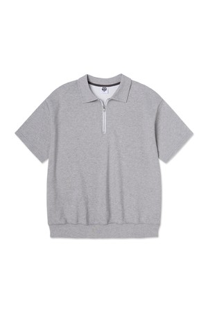 앨빈클로 무지 카라 반집업 반팔티 AST3681 (4COLOR)