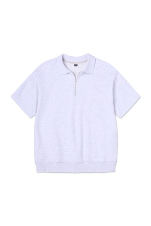 앨빈클로 무지 카라 반집업 반팔티 AST3681 (4COLOR)
