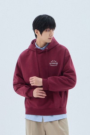 [MEN] 86 아틀리에 레터링 후드티 BK6975 (3COLOR)
