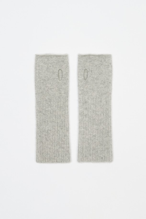 KNITLY - 장갑 - [24F/W] Whole Garment Raccoon Blend Hand Warmer (5color)