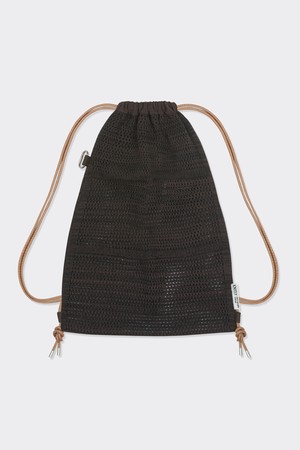 [23S/S] Net Rope Knit Backpack (Deep Brown)