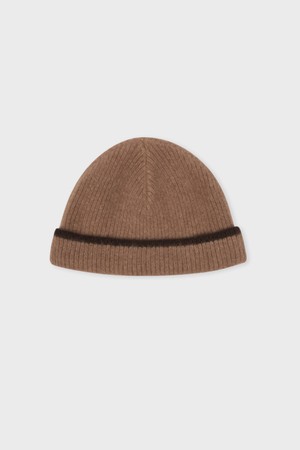 [23F/W] Fox Line Beanie (Camel)