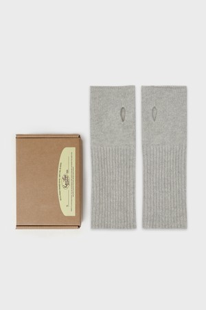 [23F/W] Raccoon Blend Hand Warmer (Light Grey)