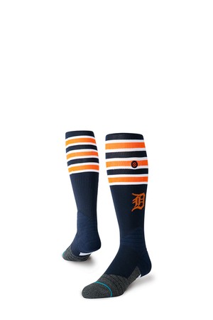 [MEN] MLB X STANCE 타이거즈 스트라이프 OTC 오렌지 STC-M759B19TIG-ORA_ORANGE-a