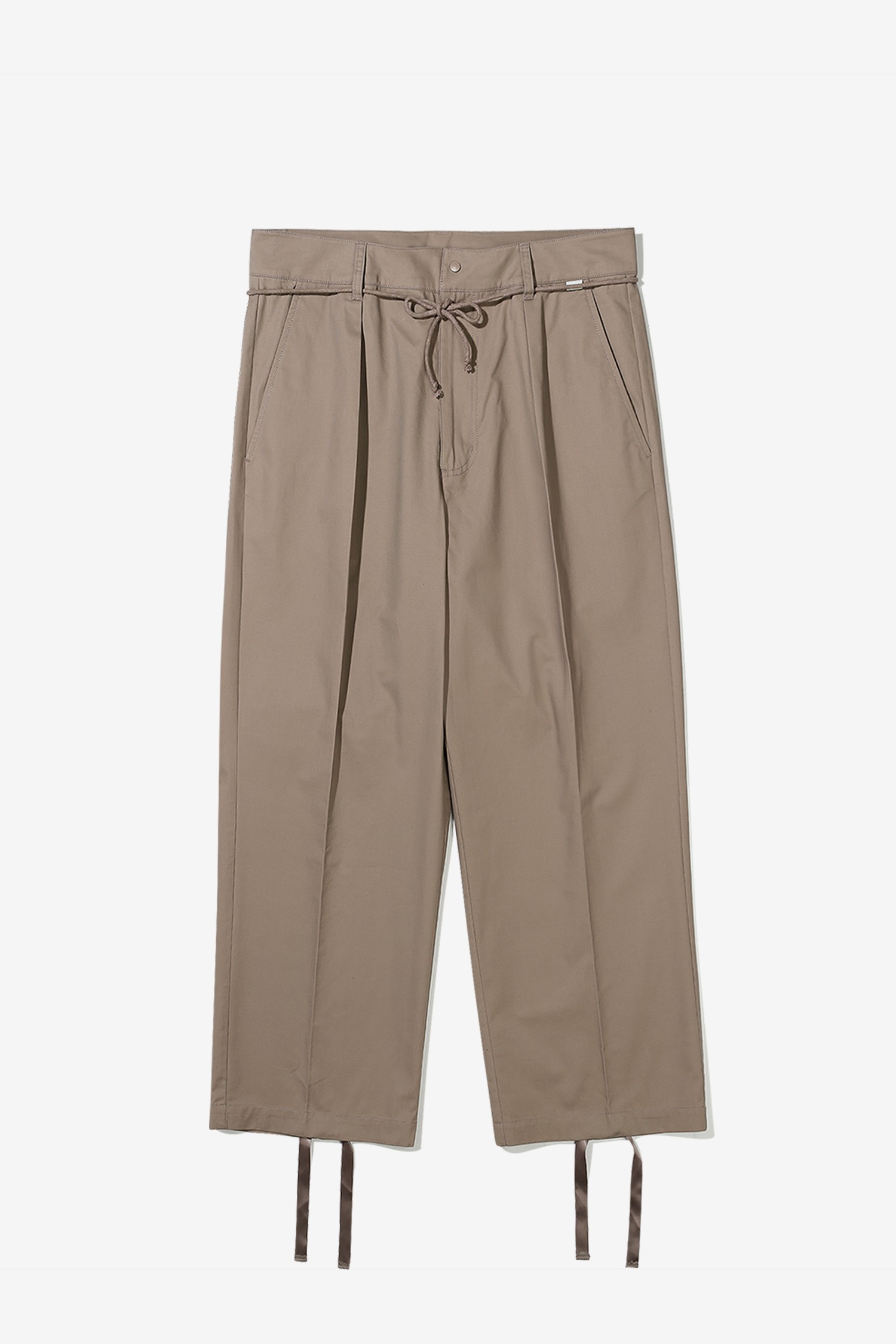 FUJI 21SS two-tuck slacks - event.ican-education.com