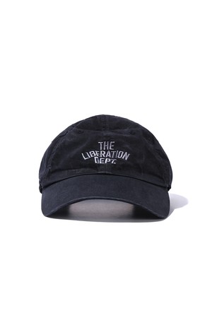 [BEBUMS] Liberated Dyed Baseball Cap (Black)