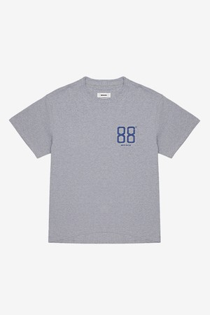 88 Track Printed Tee (Grey)