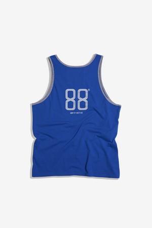 Heritage Oversized Tank Top (Blue)