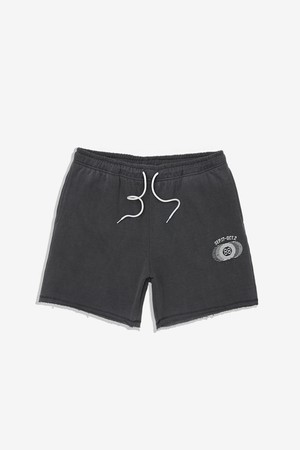 Heritage Washed Crop Shorts pant (Black)