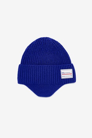 Wool Covered Beanie (Cobalt Blue)