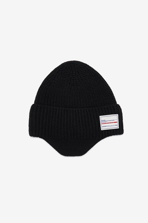 Wool Covered Beanie (Black)