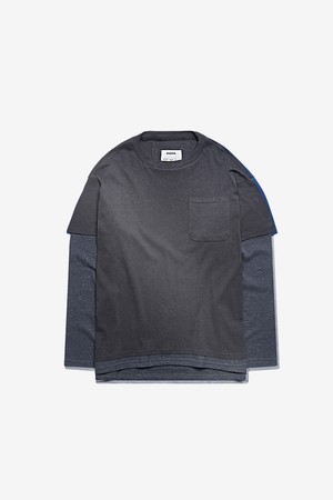 Layered T-Shirt (Charcoal/Shadow Grey)