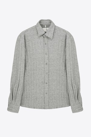 그레이 니트 셔츠 GFIST754