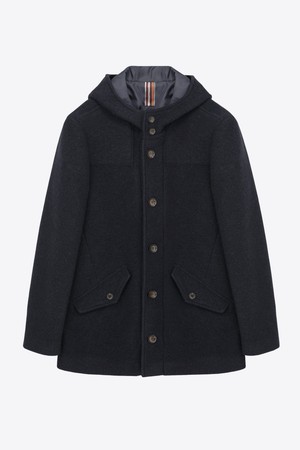 네이비 후드 코트 GFICT614