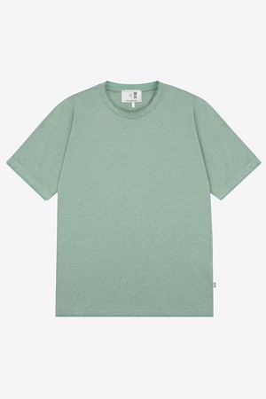 가먼트다잉 배색 반팔 티셔츠 HSITS267