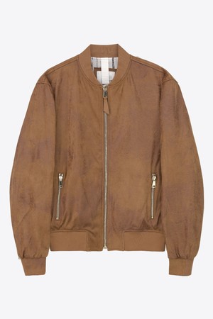 크랙 원단 블루종 점퍼 HSIJP221