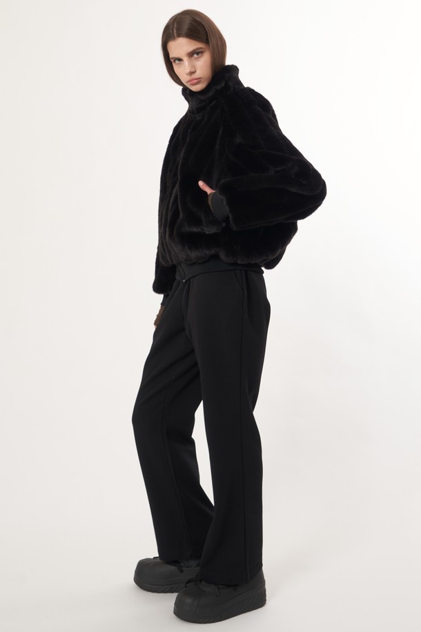 AW52OT03 리버시블 밍크 점퍼_블랙은 여성용 점퍼로, 가을과 겨울에 착용하기 좋은 보온성이 뛰어난 제품입니다. 부드러운 촉감의 밍크 소재로 제작되어 편안한 착용감을 선사하며, 레귤러 핏과 긴 소매 기장으로 디자인되었습니다. 블랙 컬러의 무지 디자인은 베이직하고 클래식한 스타일을 연출하며, 집업 여밈 방식과 리버시블 코트 타입으로 실용성을 더했습니다. 미니멀한 스타일을 선호하는 분들께 추천하는 아이템입니다.
