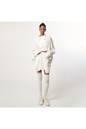 AW61PS02_더블 도트 볼륨 G 쇼츠_오프화이트