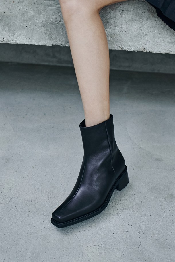 NEUTE - 부츠/워커 - 50mm Dakota Zipper Ankle Boots (3 COLORS)