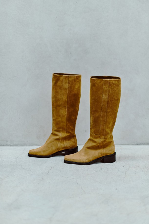 NEUTE - 부츠/워커 - 50mm Dakota Strip Long Boots (2 COLORS)