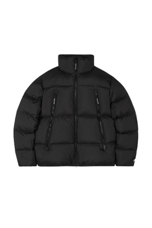 SIGNATURE RDS PUFFER DOWN JACKET - BLACK/LIME