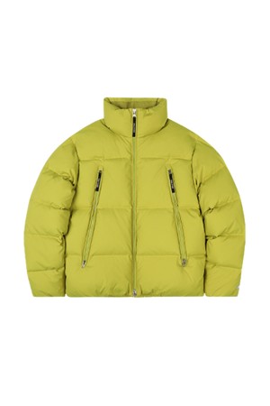 SIGNATURE RDS PUFFER DOWN JACKET - BLACK/LIME