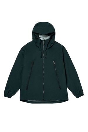 SIGNATURE 3LAYER UTILITY JACKET - BLACK/GREEN