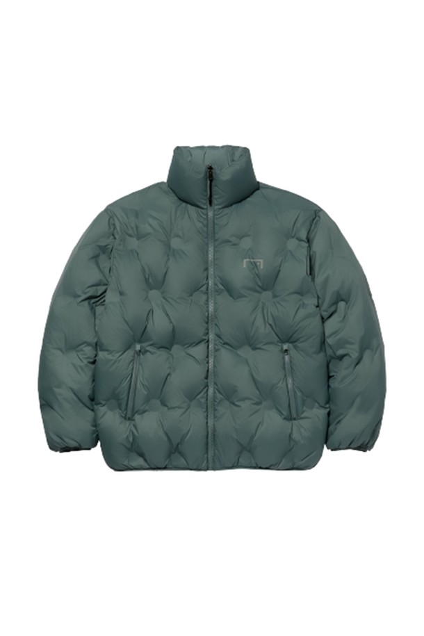 GOALSTUDIO - 다운/패딩 - EMBO REVERSIBLE DOWN JACKET - BLACK/BEIGE/LIGHT GREEN